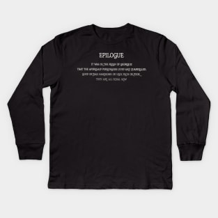 Barry Lyndon | Epilogue Kids Long Sleeve T-Shirt